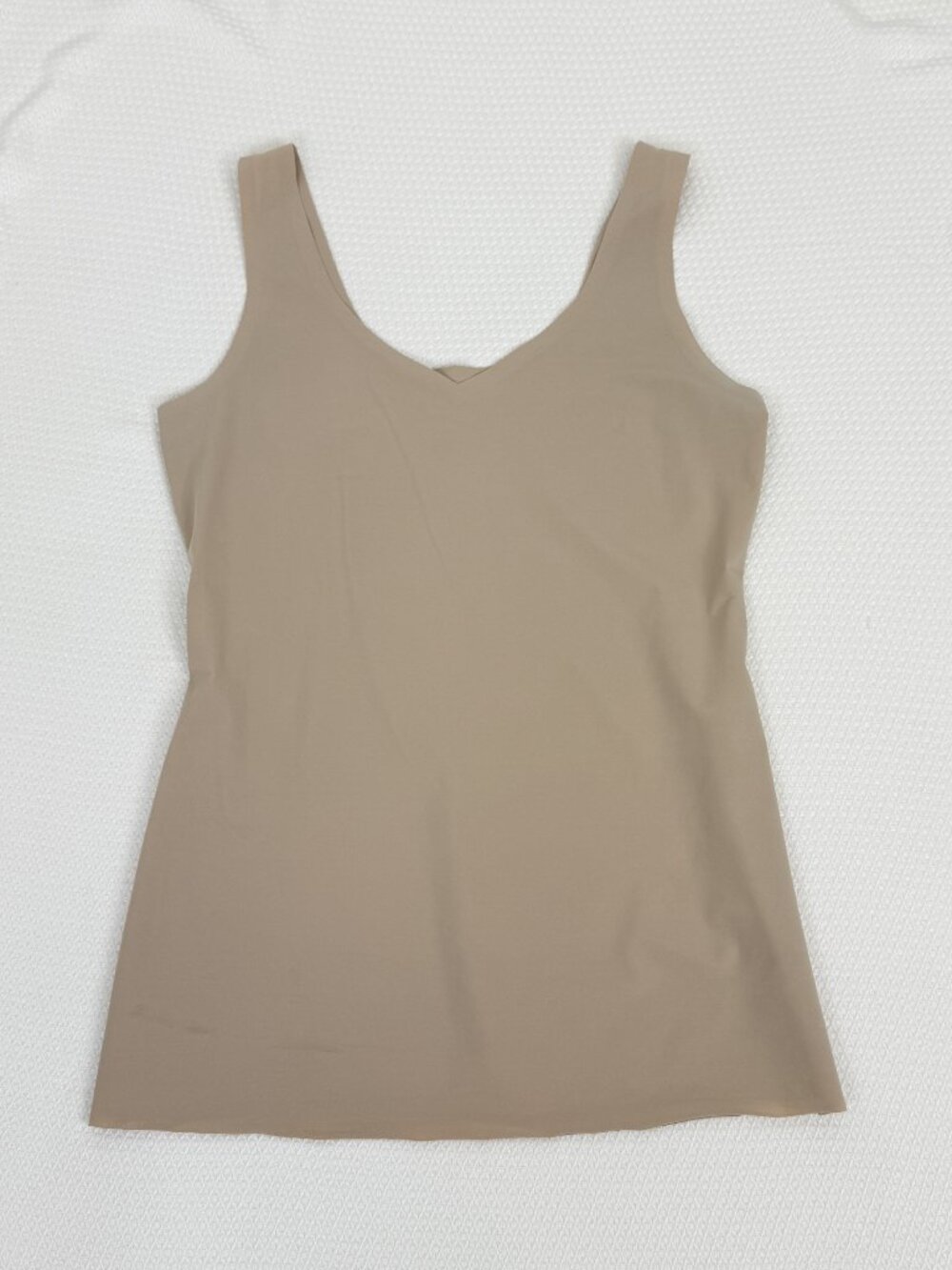 Maidenform Shapewear Sleek Smoothers 2Way Tank 3XL Nude Shaping Plus Size